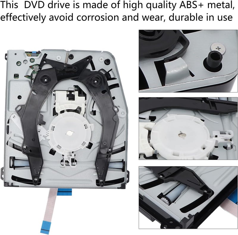 Naroote Pro Disc Drive Replacement, Pro Ray DVD Drive Replacement, Optical Disc Drive Replacement for Pro CUH‑7015A CUH‑7015B CUH‑7000 Game Console - Image 4